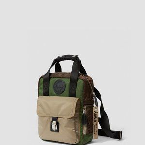 Dr. Martens Small BROWN/SAND NYLON Flight Backpack